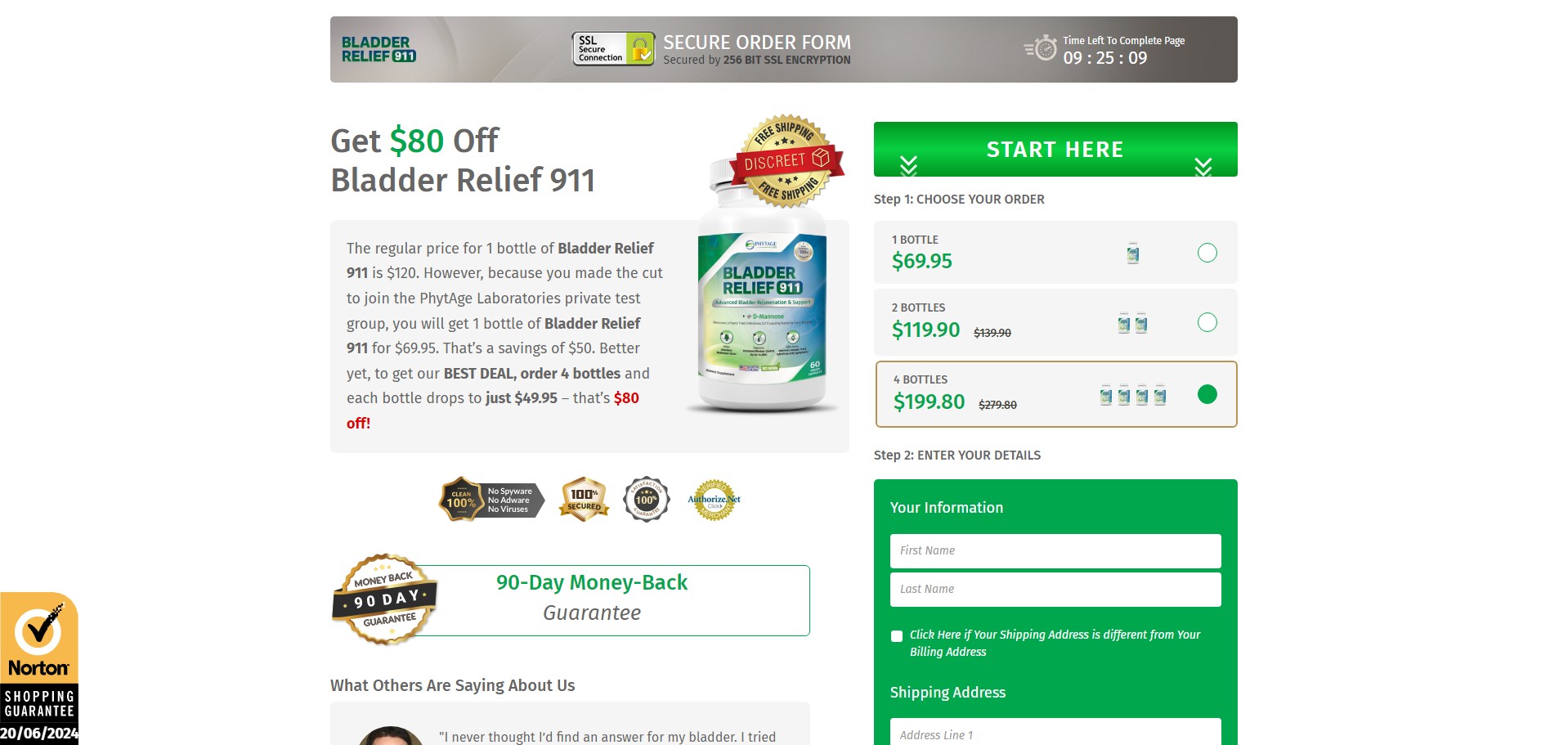 Bladder Relief 911 ( กระเพาะปัสสาวะรีลีฟ 911 )