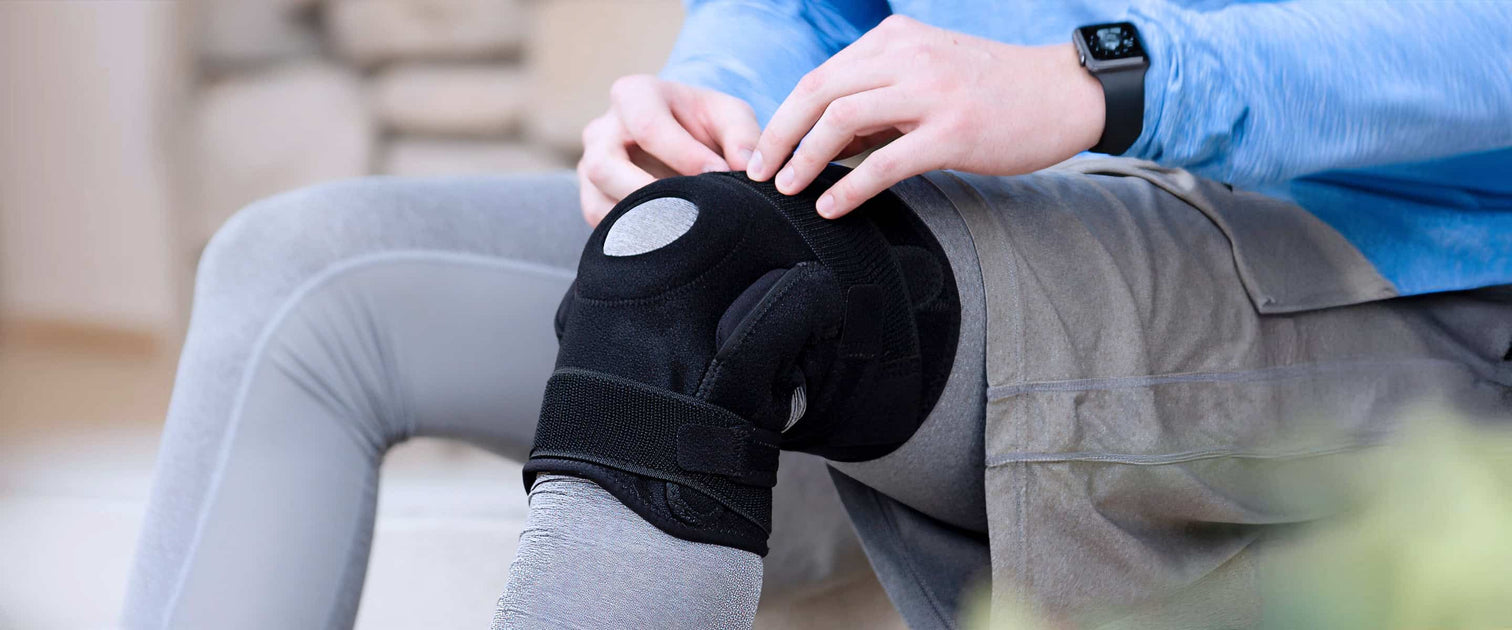 ซัพพอร์ตข้อต่อแบบเคลียร์ หยุดเสียงกร๊อบแกร๊อบของหัวเข่า