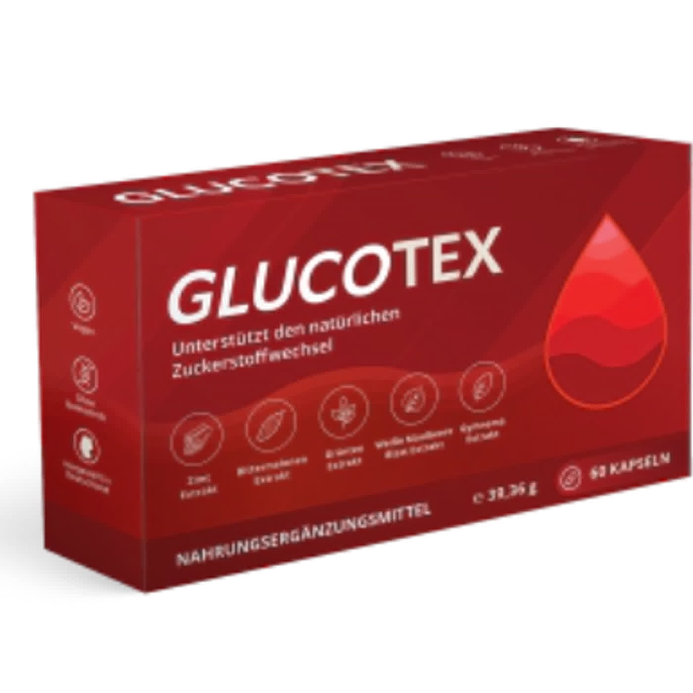 Glucotex Blood ผลิตภัณฑ์