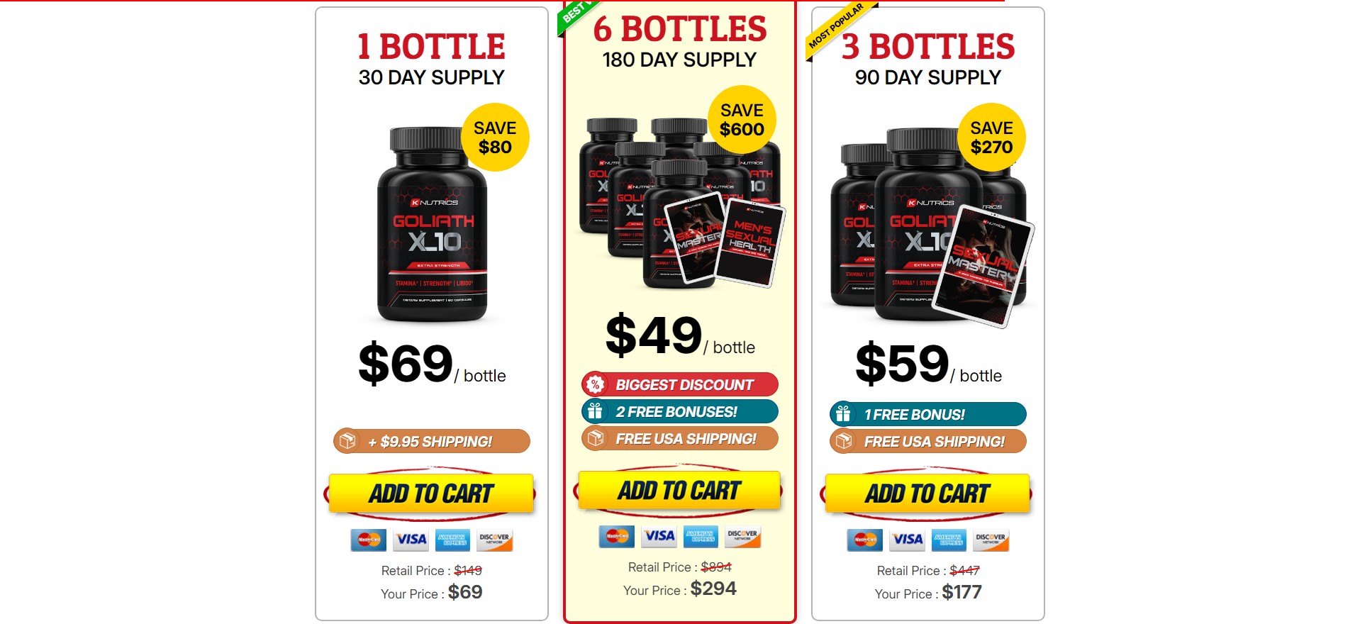 K Nutrics Goliath XL 10 (กอเลียธ เอ็กซ์แอล 10)