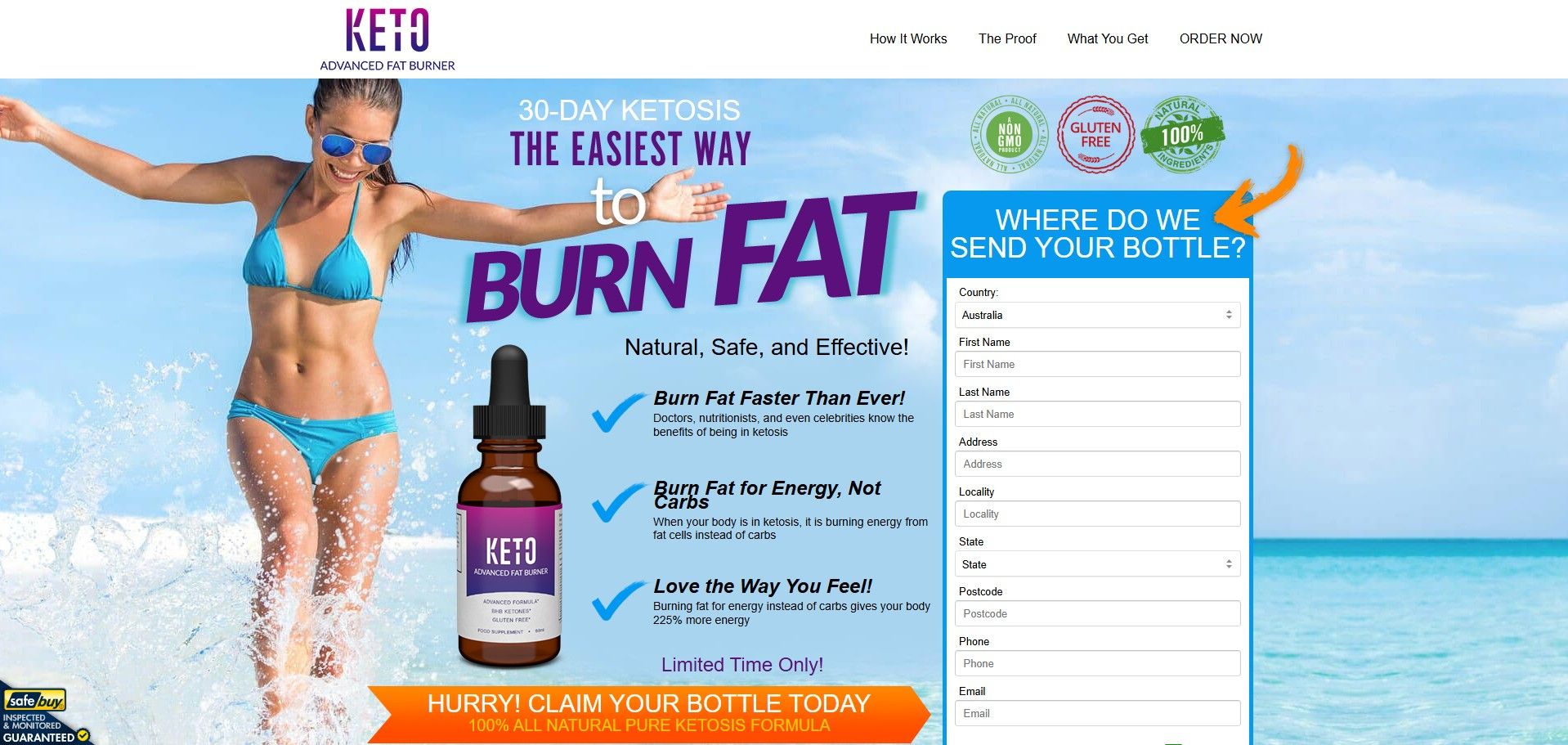Keto Advanced Fat Burner ( เคโต แอดวานซ์ เฟต บือเนอร์ )