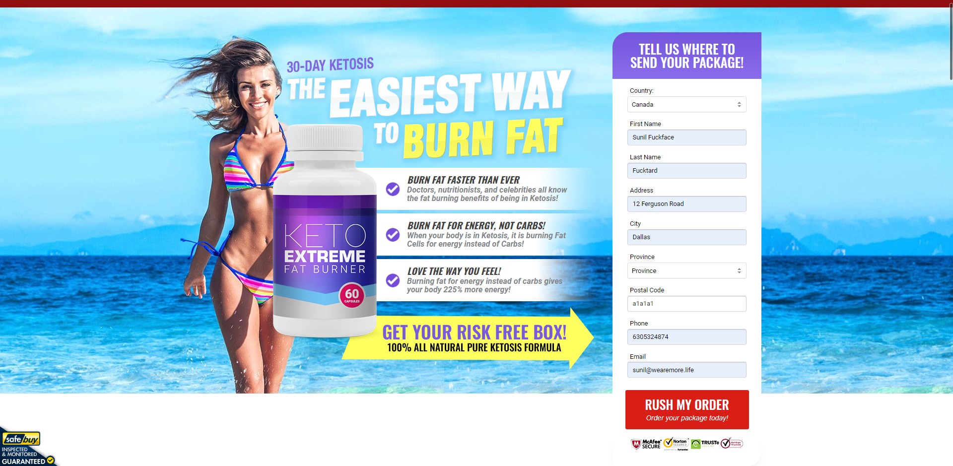 Keto Extreme Fat Burner ( เคโต้ เอ็กซ์ตรีม แฟต เบิร์นเนอร์ )